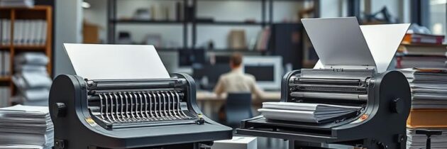 Falcerki i bigówki: kluczowe urządzenia introligatorskie i biurowe